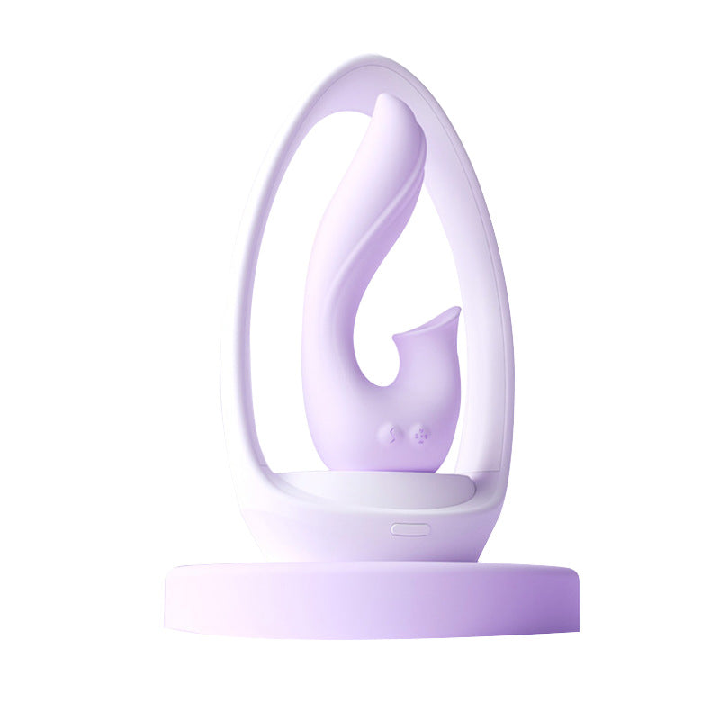 Sucking & Vibrating Massage Stick Night Light - Vibegg