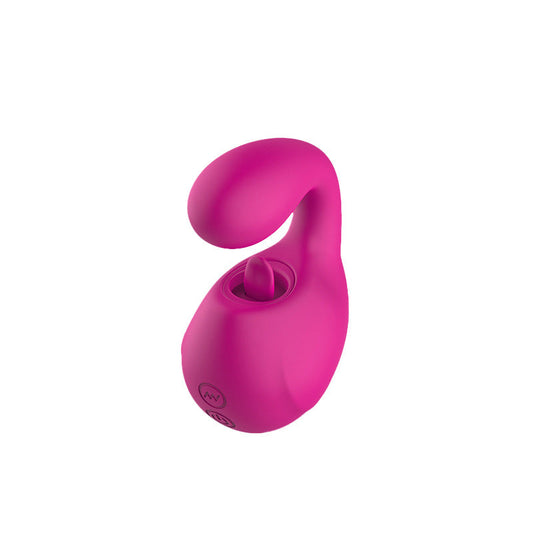 Clitoral Licking G Spot Vibrator Clitoralis Stimulator for Women with 10 Licking Vibrating Modes - Vibegg