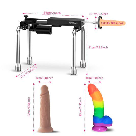 SHEYAY Electronic Dog Female Sex Machine Multiple Accessories - Vibegg