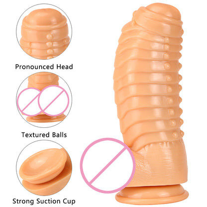 Monster 10cm giant simulated thick dildo - Vibegg