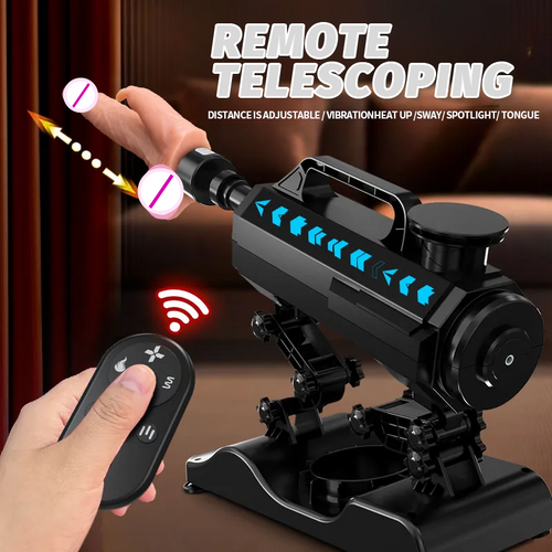 Fully Automatic Telescopic Dildo Machine Female Masturbator - Vibegg