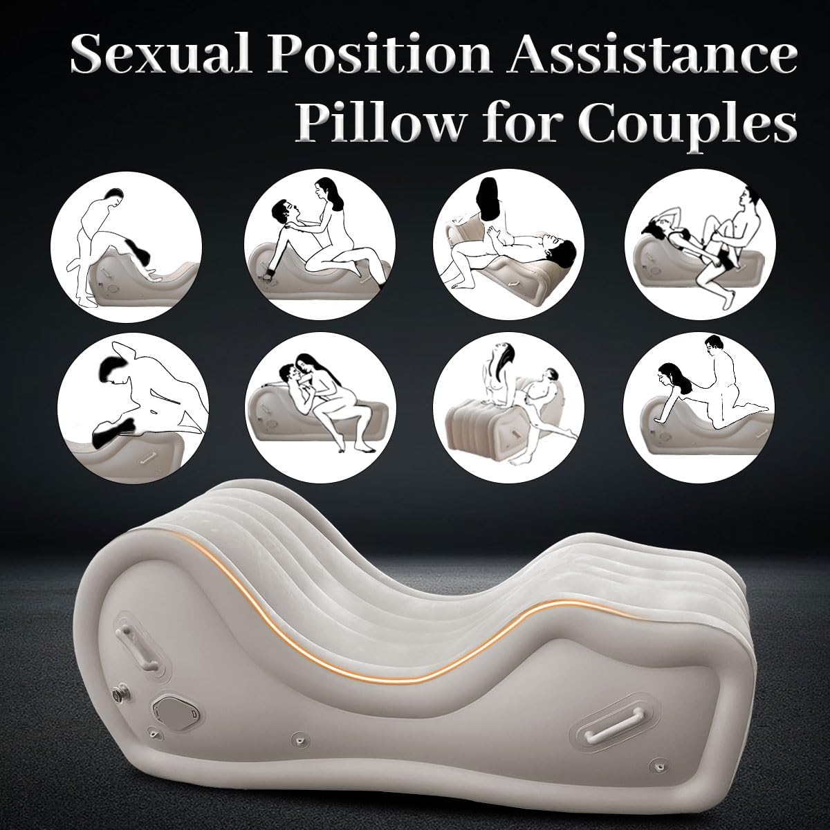 Sex Furniture for Couples Sex Bondage Sofa Chair with Built-in Air Pump