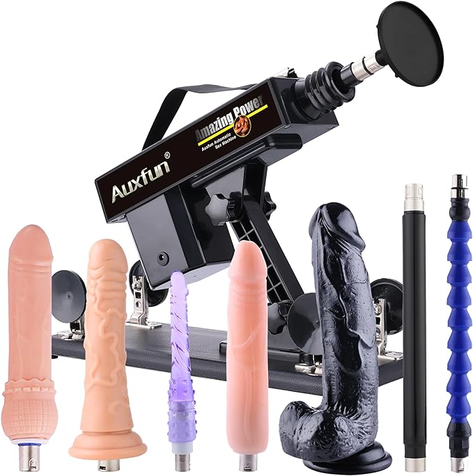 Sex machine with suction cup adapter automatic dildo machine - Vibegg