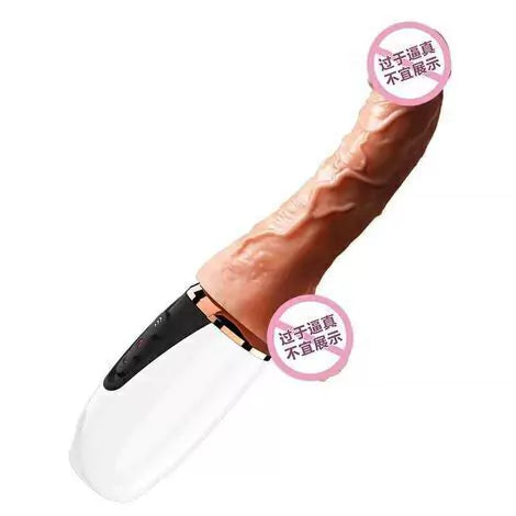 Retractable dildo female masturbation massager - Vibegg