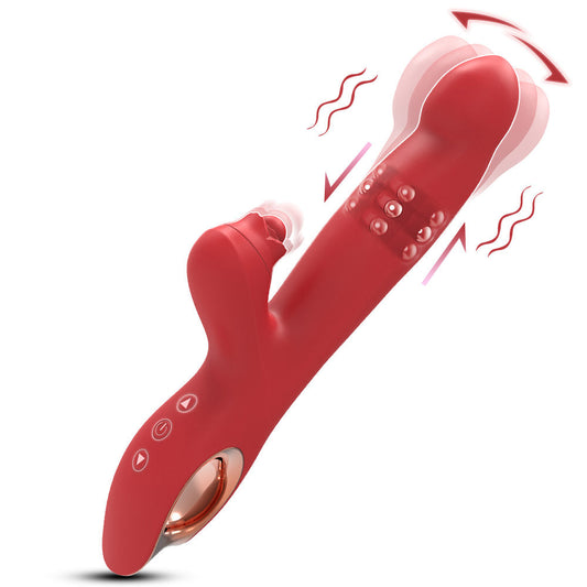 Rose wriggling stick massage masturbation vibrator - Vibegg