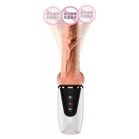 Retractable dildo female masturbation massager - Vibegg