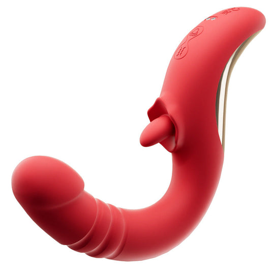 Clitoris retractable tongue licking sex toys - Vibegg