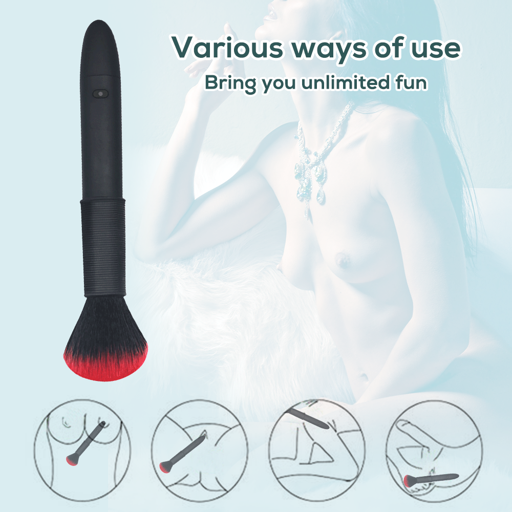 Brush 1.0 - Make Up Brush Massager Female Sex Toys - Vibegg