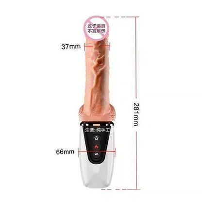 Retractable dildo female masturbation massager - Vibegg