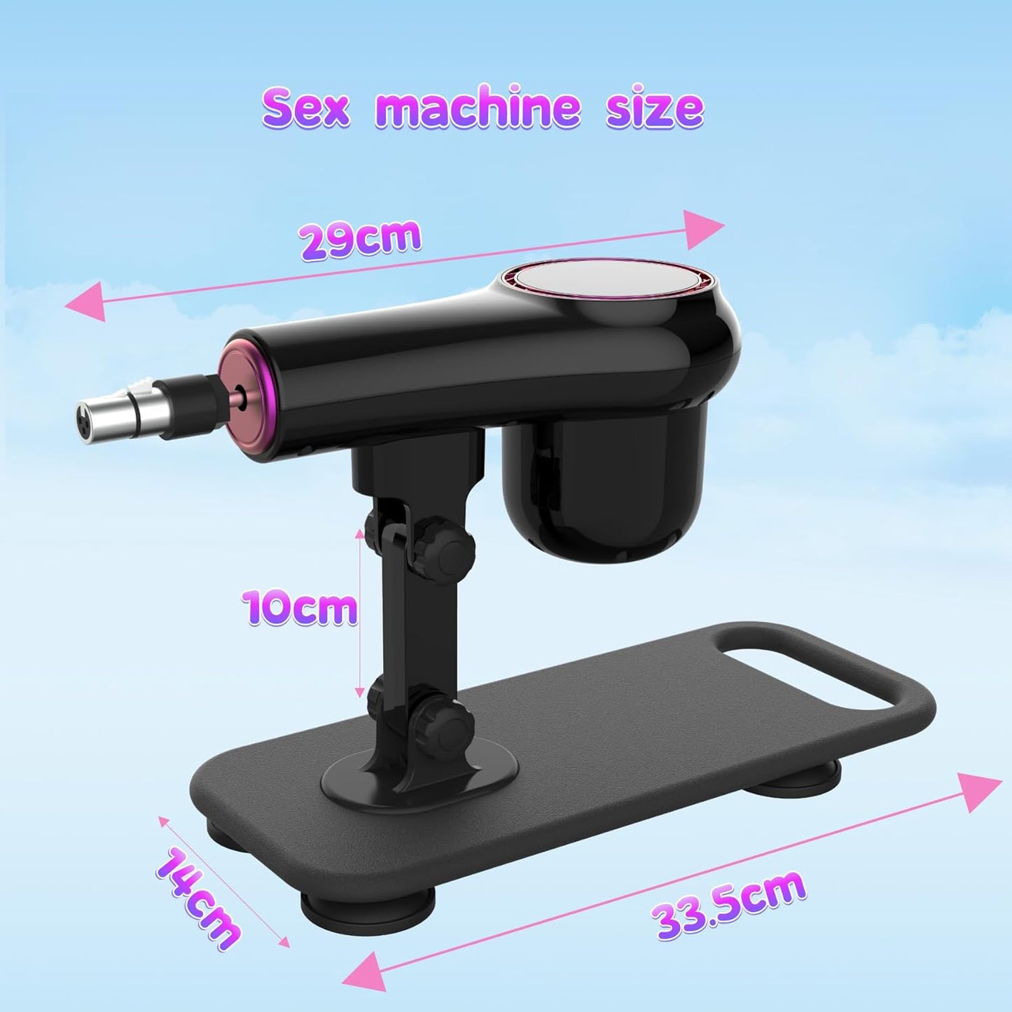 Automatic 3XLR Sex Machines for Men Women Thrusting Love Machine Device - Vibegg