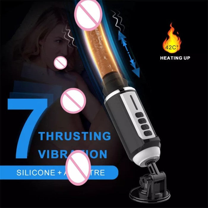 Female vaginal penis vibrator automatic sex dildo machine - Vibegg