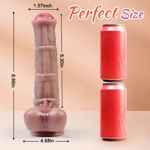 Heated dildo for female massage and masturbation - Vibegg