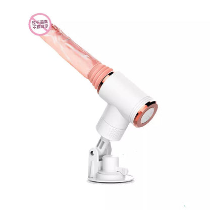 Automatic Telescopic Dildo Vibrator Double Silicone Big Penis Heating Realistic Dildo - Vibegg