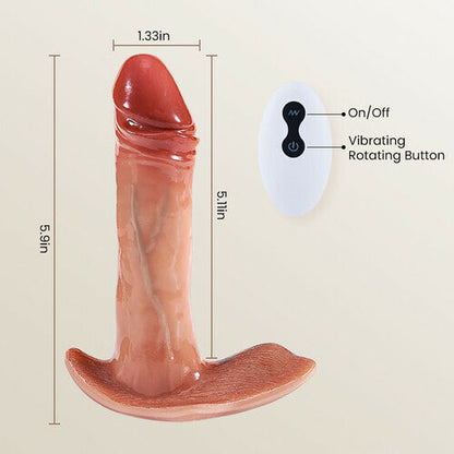 Bestvibe 8 Vibrating & Thrusting Dildo Shape Prostate Massager