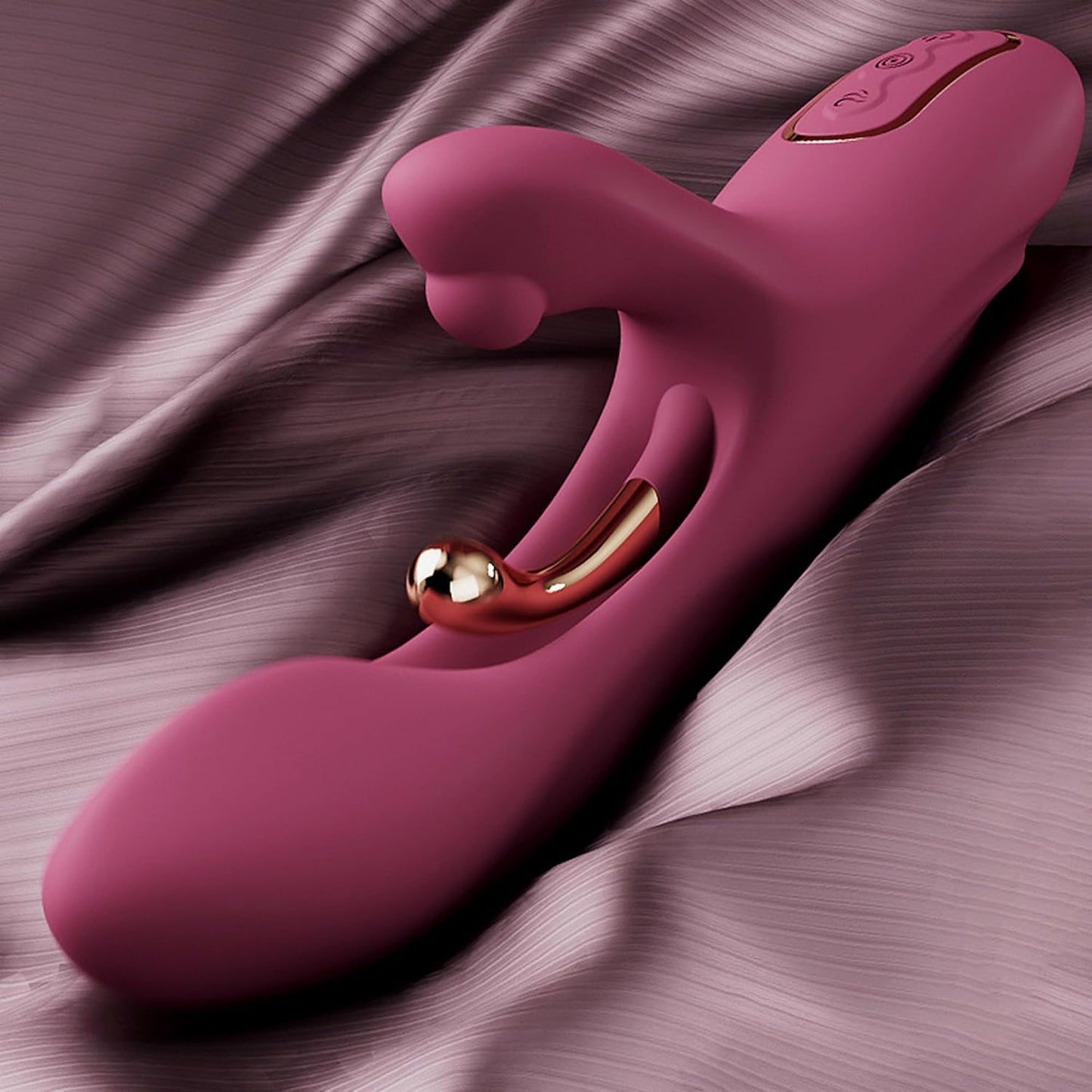 G Spot Rabbit Vibrator Three Points of StimulationSucking Toy Female - Vibegg