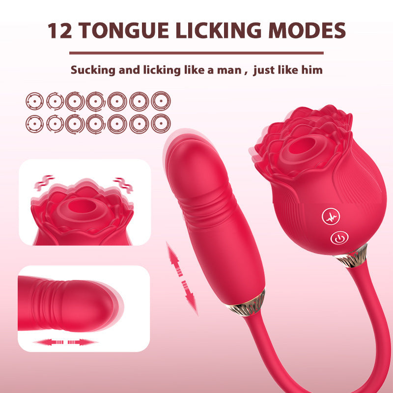 Rose sucking vibrator vibrator - Vibegg