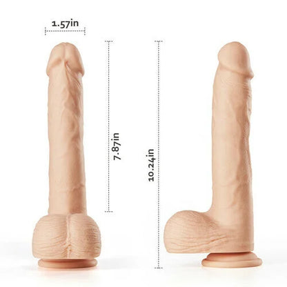 Rotary Telescopic Thrust Dildo Rocking Toy Vibration Stimulation Clitoris Anus Uterine Cavity Lifelike Strong Sucker - Vibegg