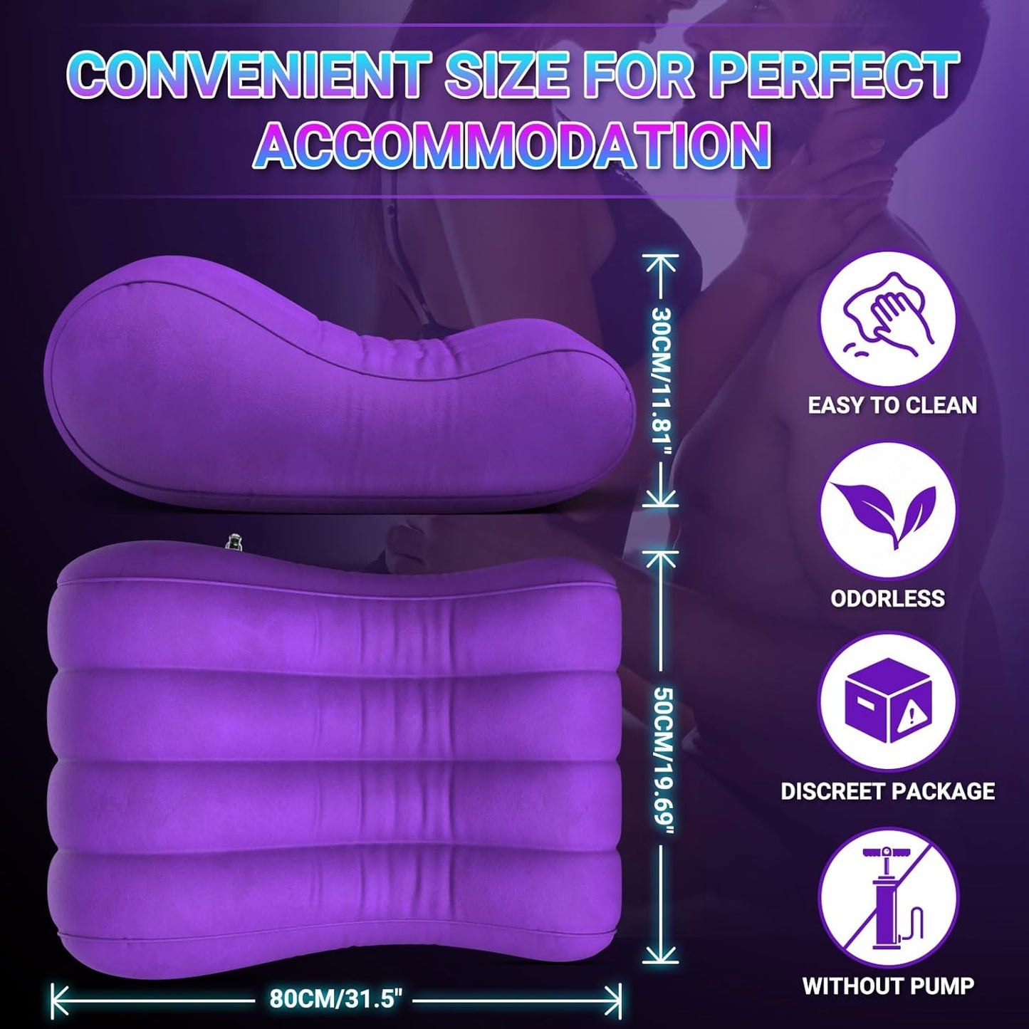 Sex Pillow Couples Sex Toys Sex Furniture for Bedroom Inflatable Lounge Sex Chair