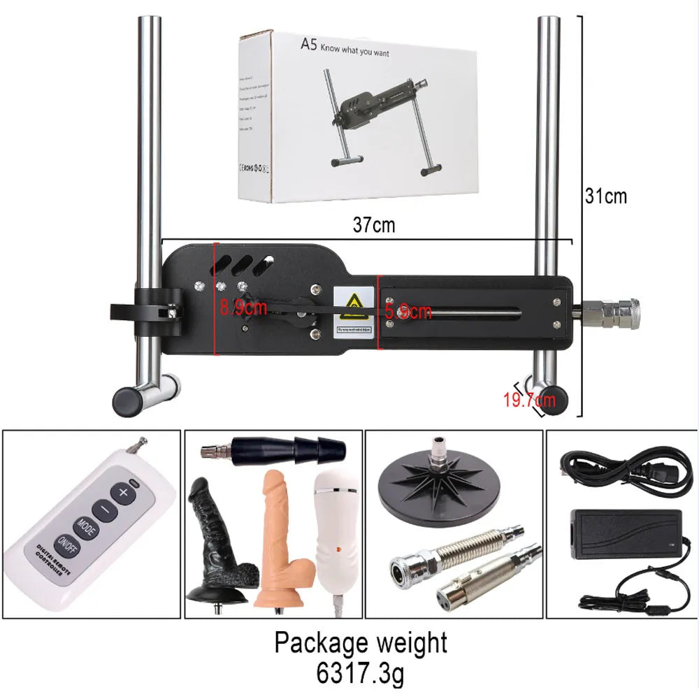 Automatic Mute Sex Machine for Women Machines Love Retractable Machine - Vibegg