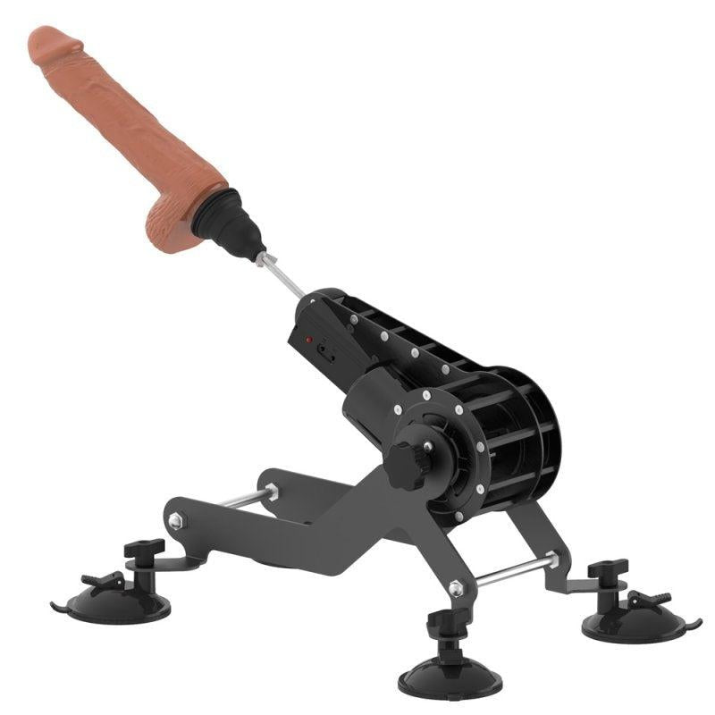 Z-Sex 522 Remote Control Auto Thrusting Sex Machine Kit with Realistic Dildo - Vibegg