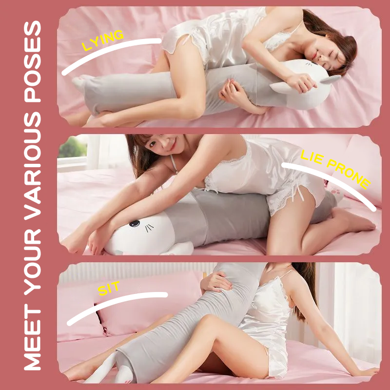 Discreet Cat Pillow Remote Control Sex Machine - Vibegg