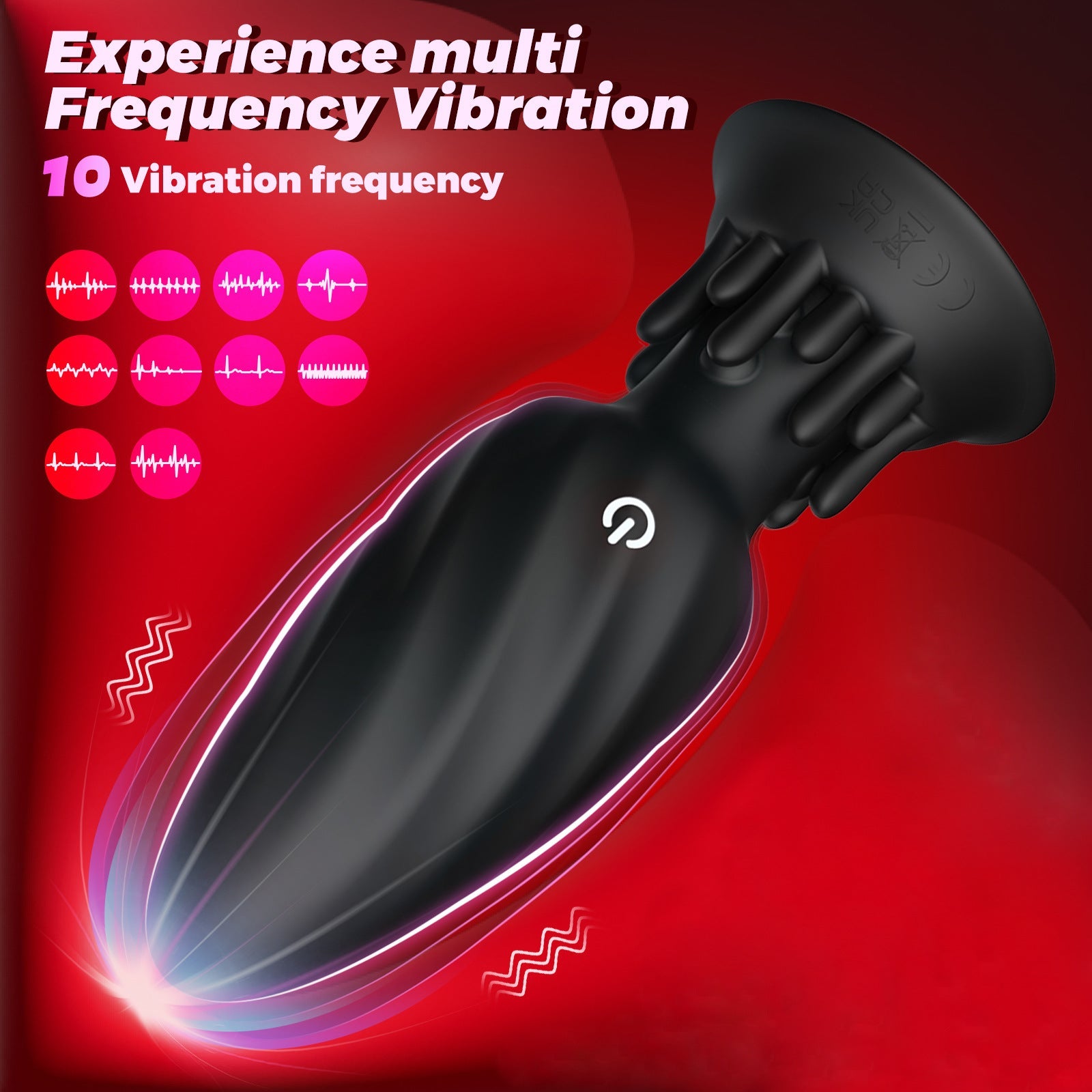 toyshcool wick base rotating and vibrating anal plug APP version - Vibegg