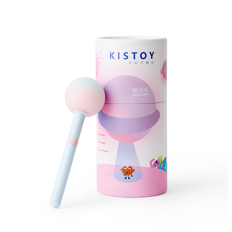 Kistoy Lalapop Lollipop Vibrator Clitoral Stimulation Massager - Vibegg