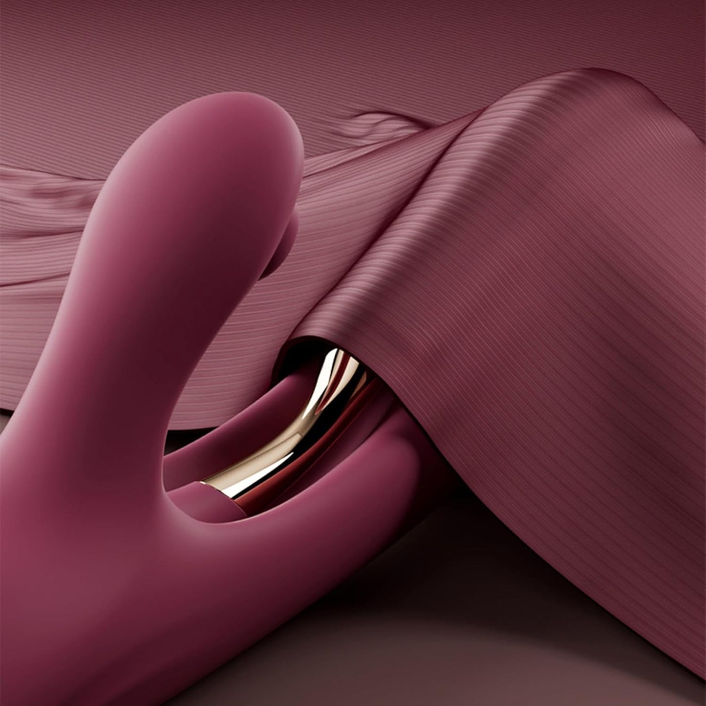 G Spot Rabbit Vibrator Three Points of StimulationSucking Toy Female - Vibegg