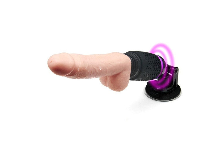 Remote Contral Realistic Dildo Telescopic Sex Machine Auto Thrusting & Heating Vibrator - Vibegg