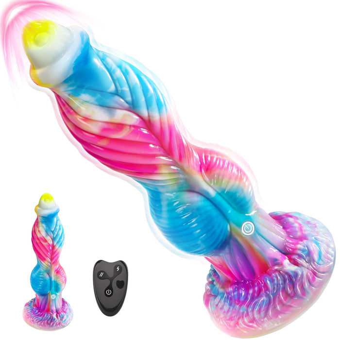 Phoenix 7 Thrusting Vibrating Big Sucker Monster Dildo 10.23 Inch - Vibegg