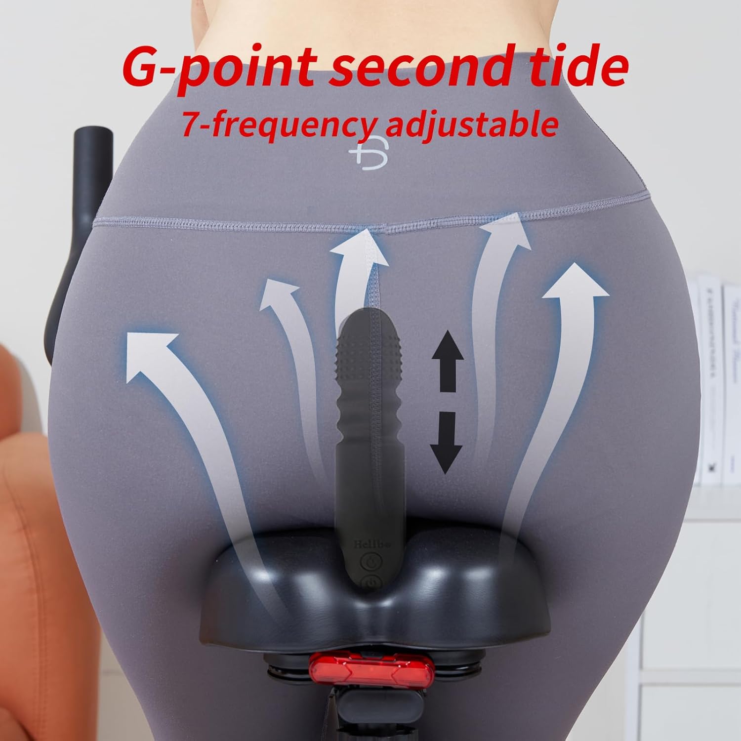 Helibo Sex Bike seat Cushion Automatic Sex Booster Adult Sex Toy - Vibegg