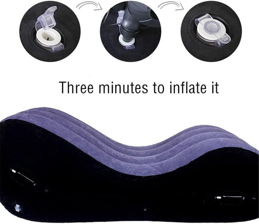 Sex Sofa Inflatable Sex Bench for Lovers Sex Position Aid Magic Sofa Sex Lounge Portable Body Pillow