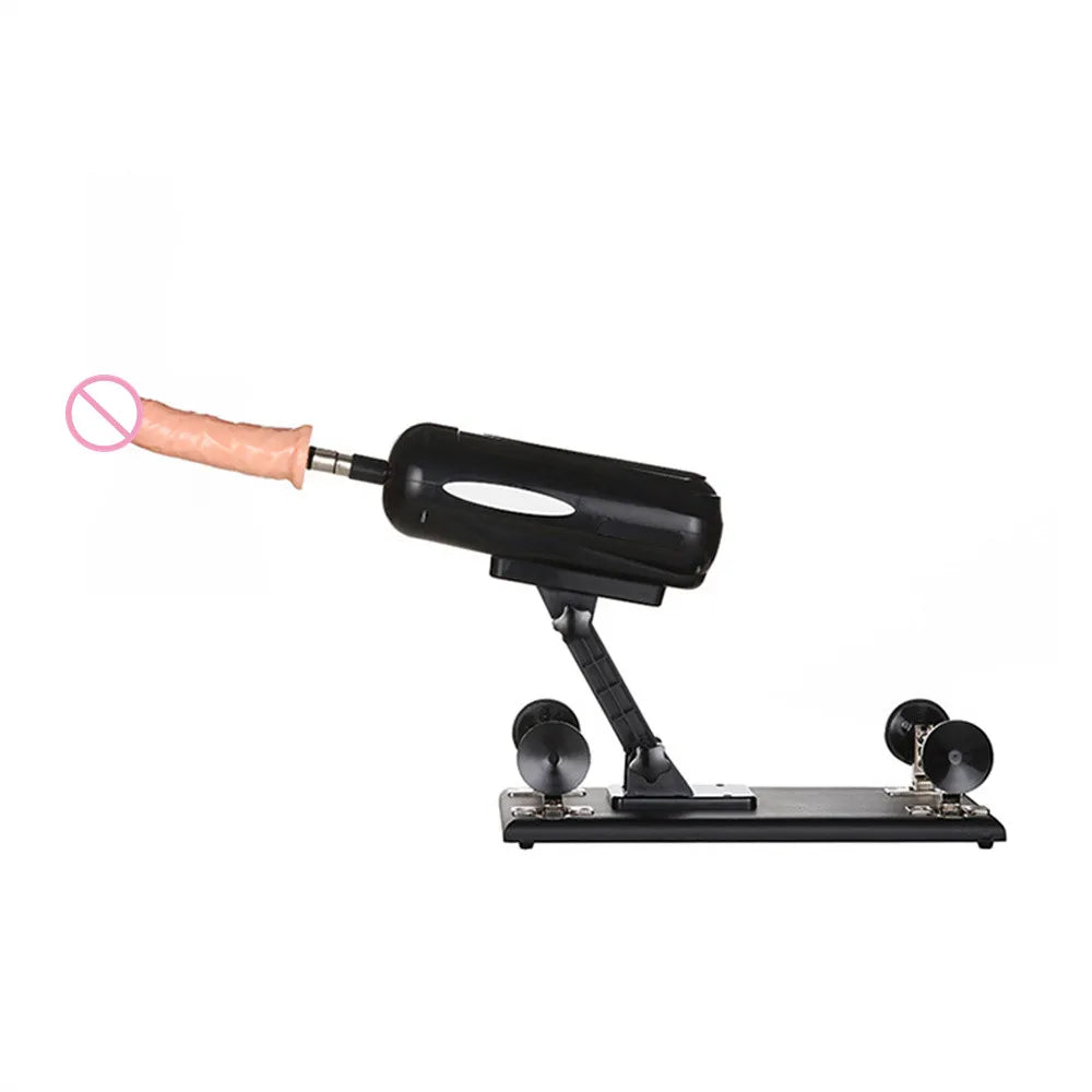 Sex Machine Adjustable Female Masturbation Pumping Gun Powerful Vibrator Automatic Sexy Robot Toys - Vibegg