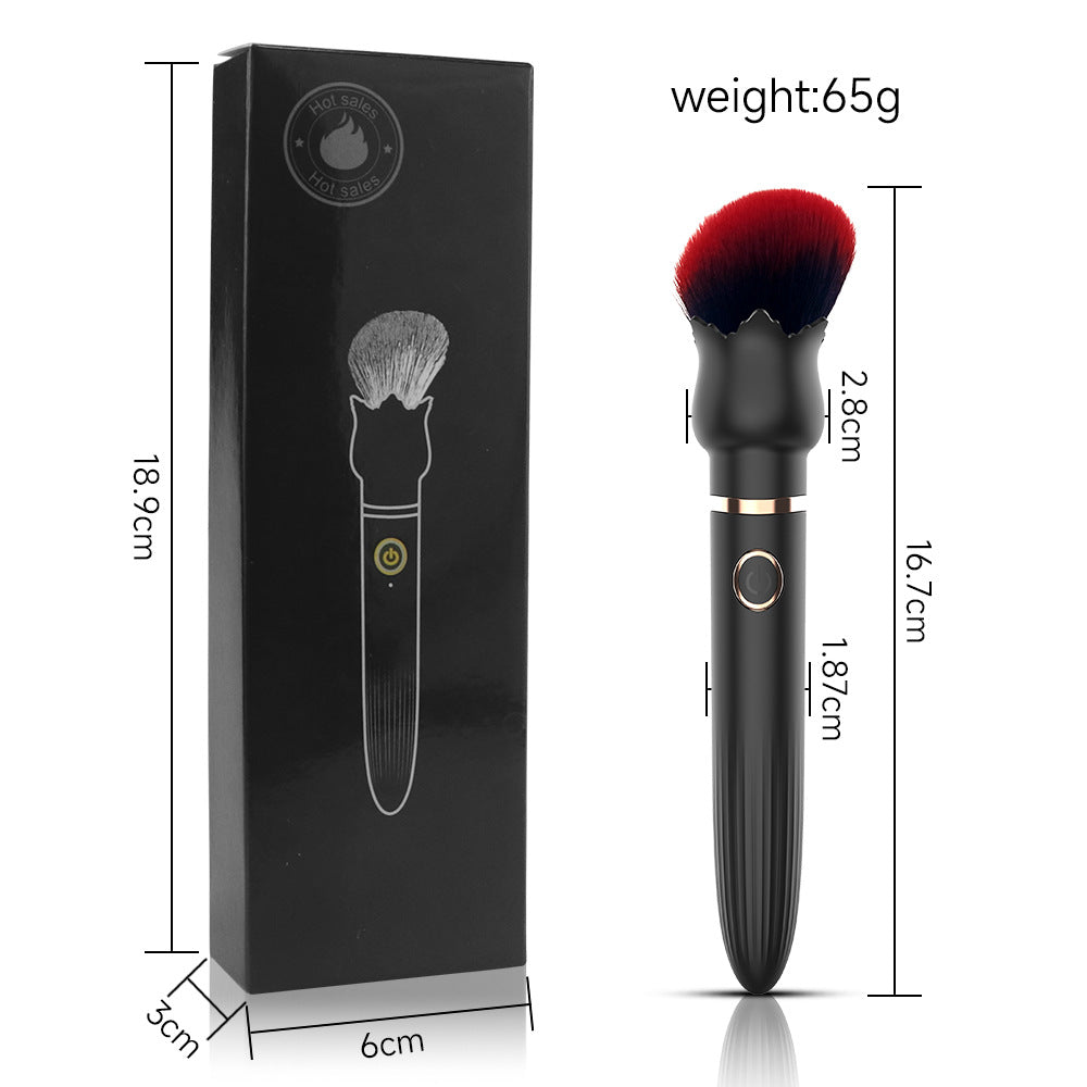 Makeup Brush 10 Frequency Vibration Masturbation Stick - Vibegg