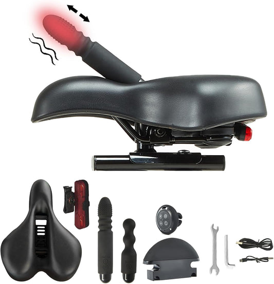 Helibo Sex Bike seat Cushion Automatic Sex Booster Adult Sex Toy - Vibegg