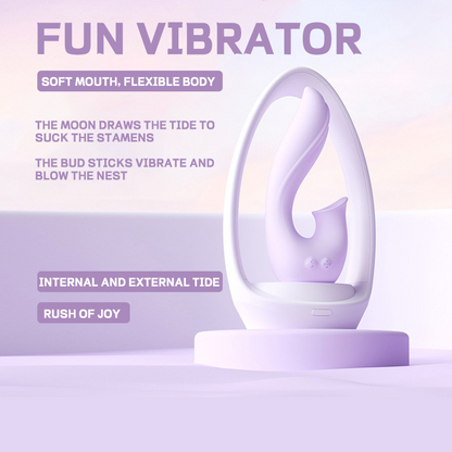 Sucking & Vibrating Massage Stick Night Light - Vibegg