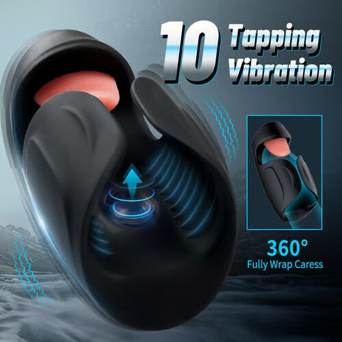 Explorer: Licking Vibrating 2 in 1 Male Penis Vibrators