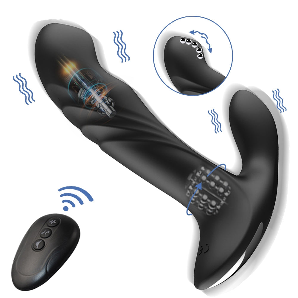 Wireless Remote Control 7 Frequency Vibrating Prostate Massager