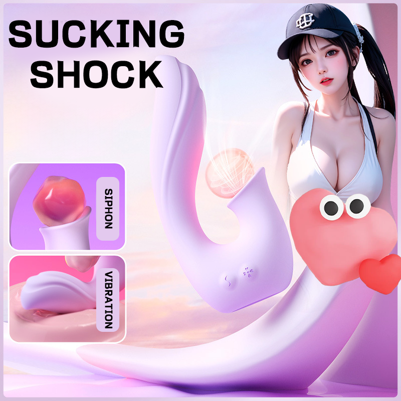 Sucking & Vibrating Massage Stick Night Light - Vibegg