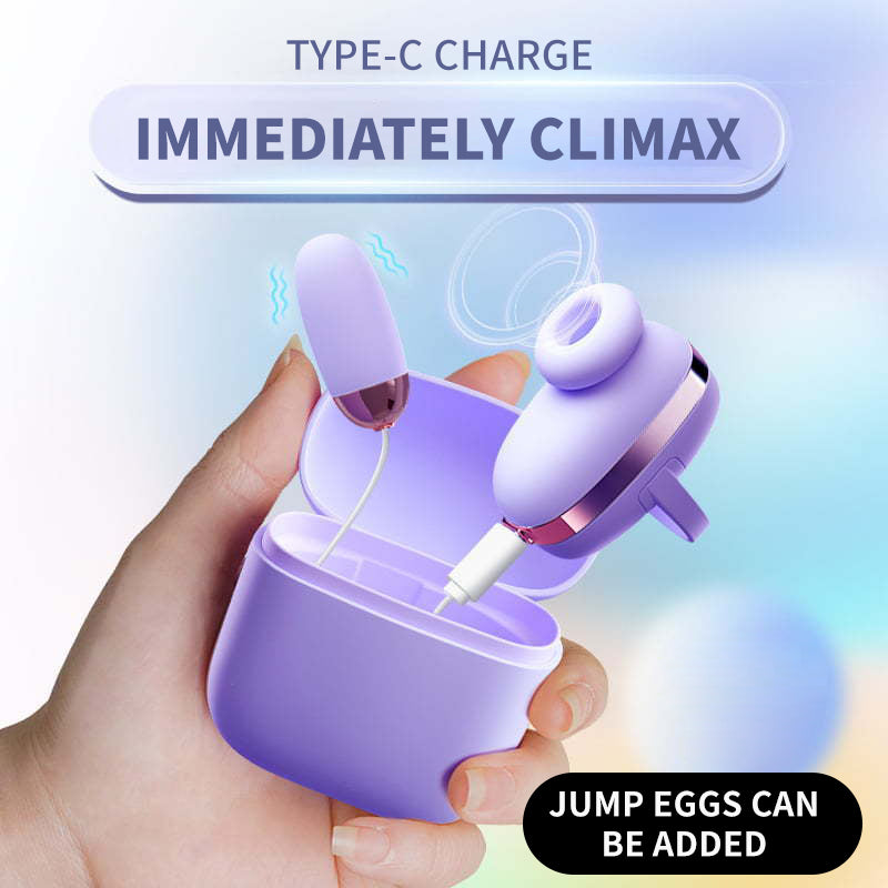 Magic Box Mini Sucking Vibrator Waterproof Stimulator - Vibegg