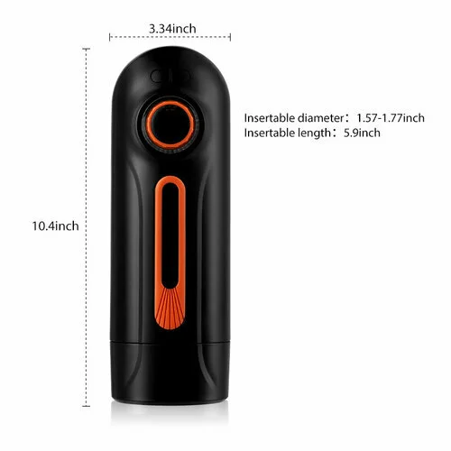 6 IN 1 Function 10 Vibration 4 Suction Male Masturbation