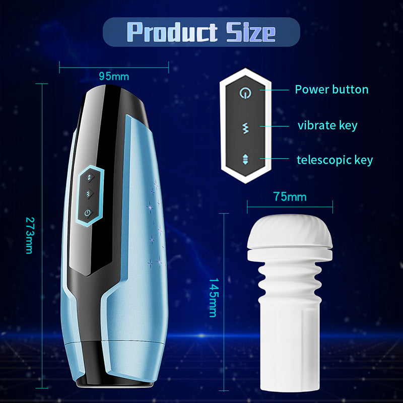 5-Frequency Suction Male Aircraft Cup