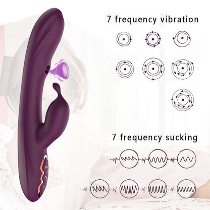 7-Frequency G-Spot Suction Vibrator