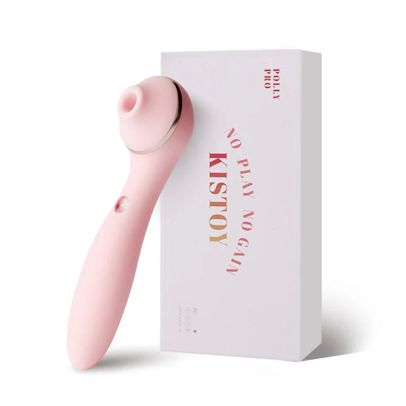 Kistoy® Polly Pro Sucking Air Pulse Vibrator - Vibegg