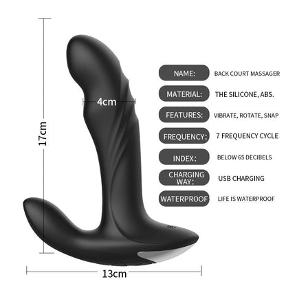 Wireless Remote Control 7 Frequency Vibrating Prostate Massager